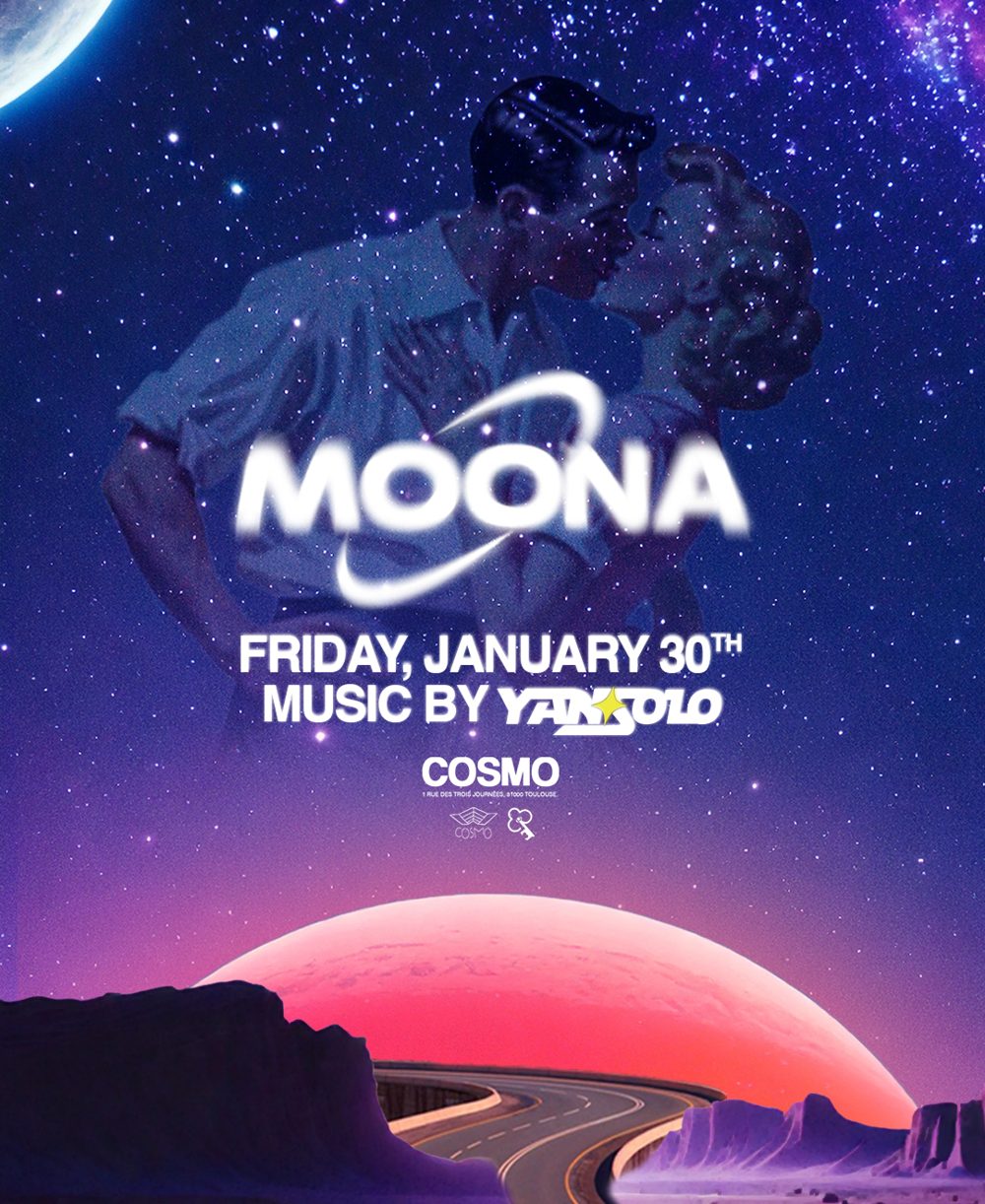 Moona — YanSolo, Cosmo Toulouse, vendredi 30 janvier 2026